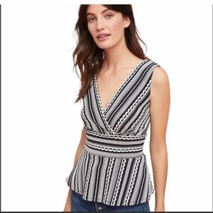 Anthropologie peplum top